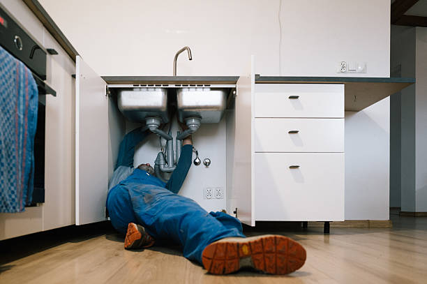 Professional Plumbing technician working in Trenton, AL